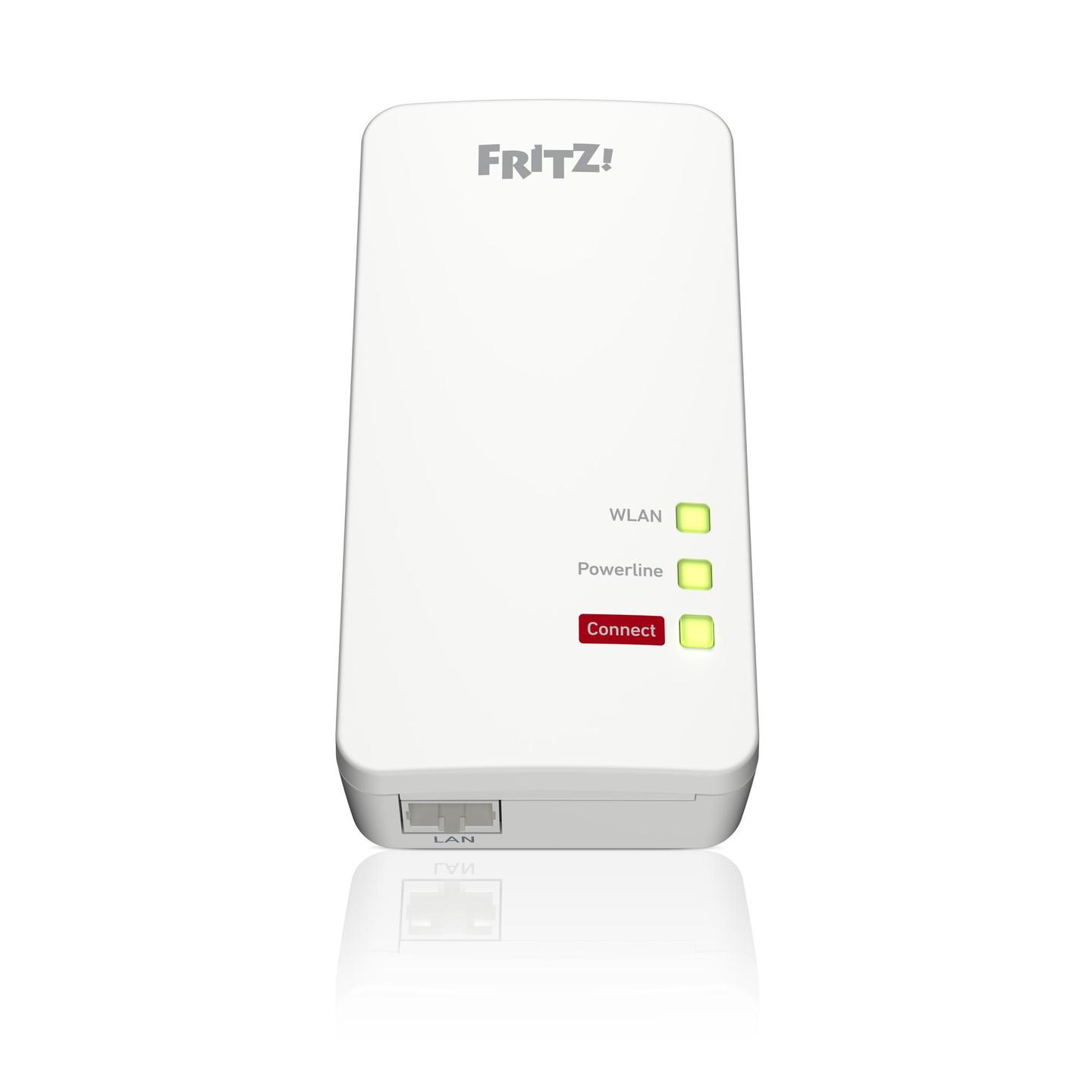 Power-LAN FRITZ!Powerline 1260 / 20002789 / 1200Mbps / Wi-Fi 5 / Gigabit LAN / Mesh – Bardhë - 2