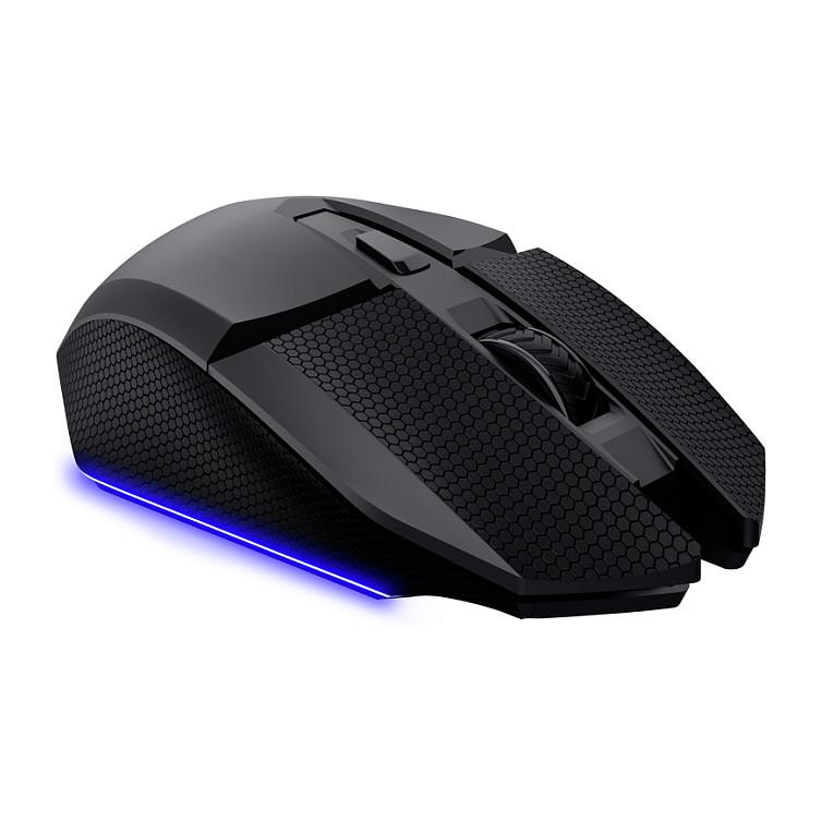 Maus Gaming pa Kabllo Trust GXT 122 Felox+ / 12.000 DPI / 6 Butona / 1000 Hz / 2.4 GHz + Bluetooth / RGB – Zezë - 3