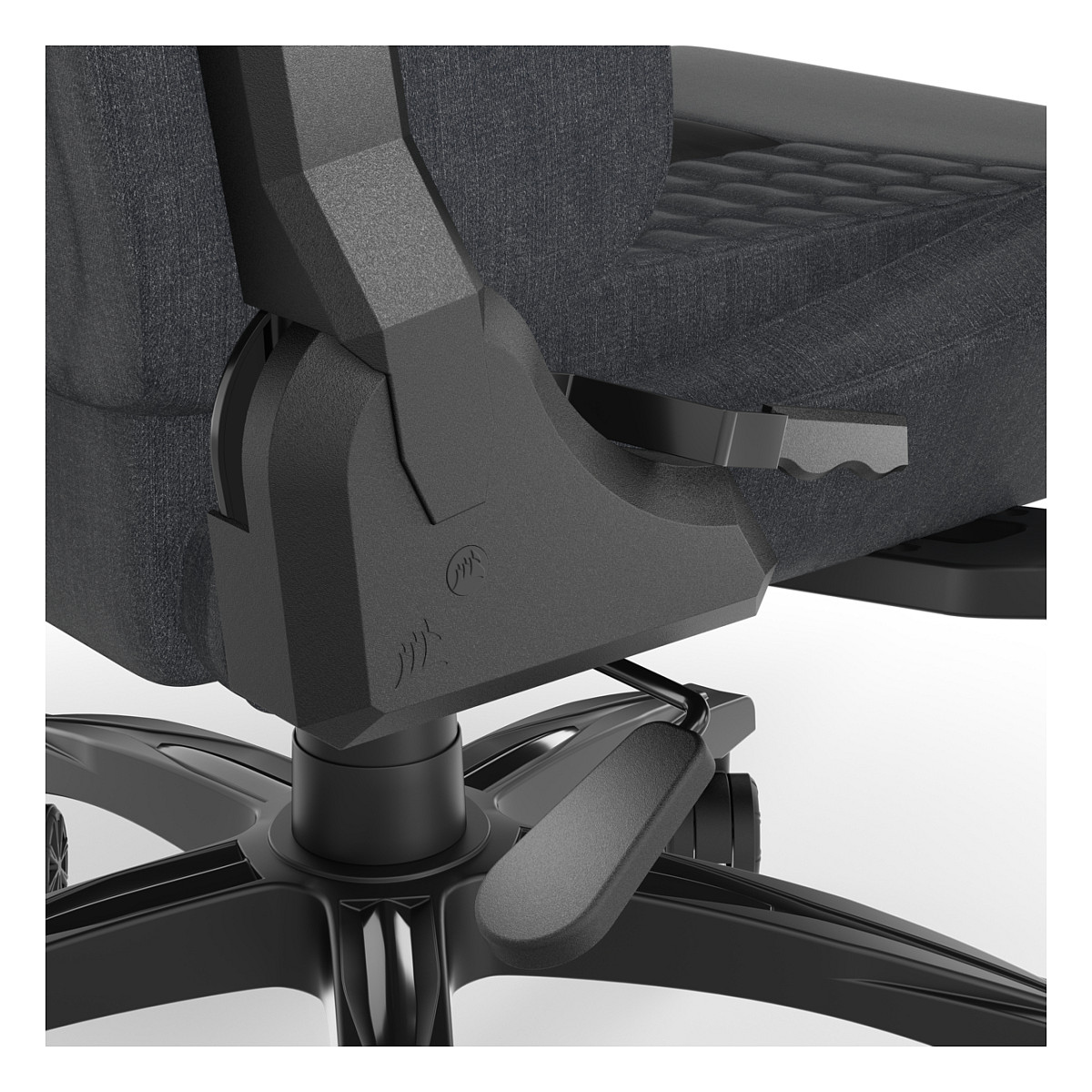 Karrige Gaming Corsair TC100 Relaxed Fabric - Hiri/Zezë - 7