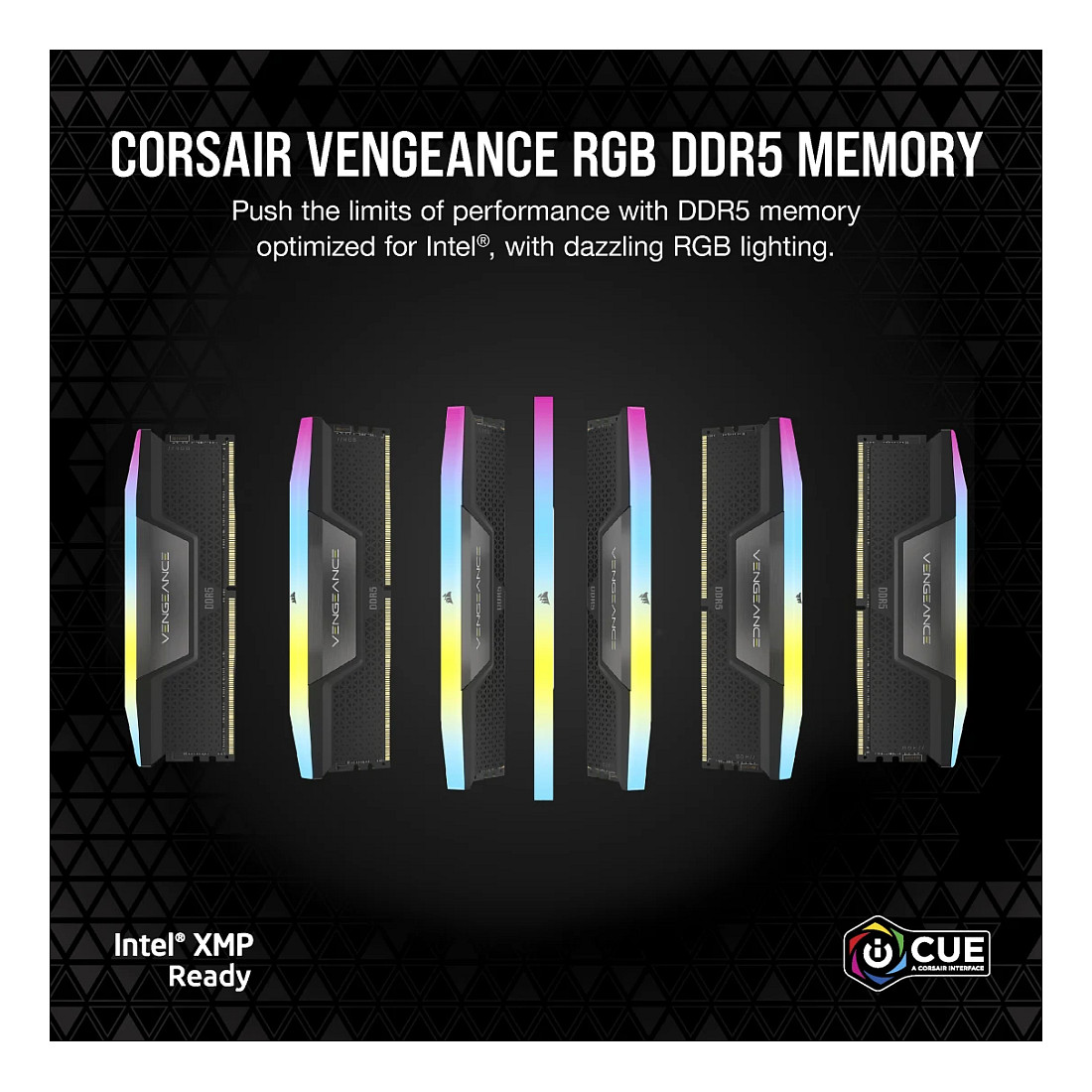 RAM Memorie DDR5 Corsair Vengeance RGB / 8GB / DIMM / 5200MHz / 288-pin - Zezë - 4
