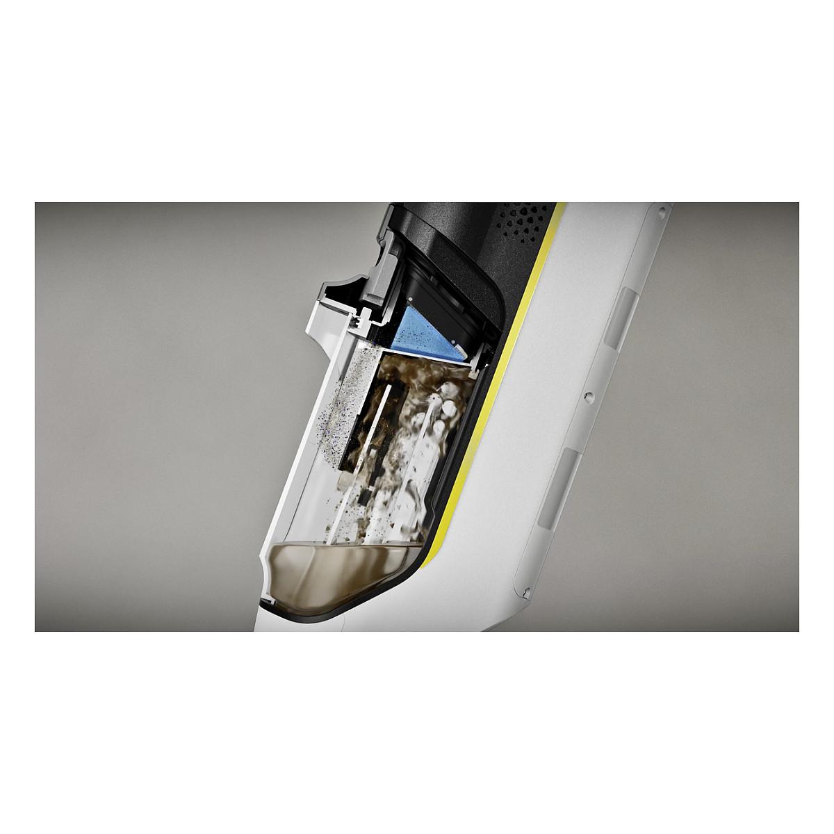 Fshesë me vakum Kärcher FCV 2 Natural N / 3-në-1 Wet & Dry / 160W / 25 min - Bardhë - 2