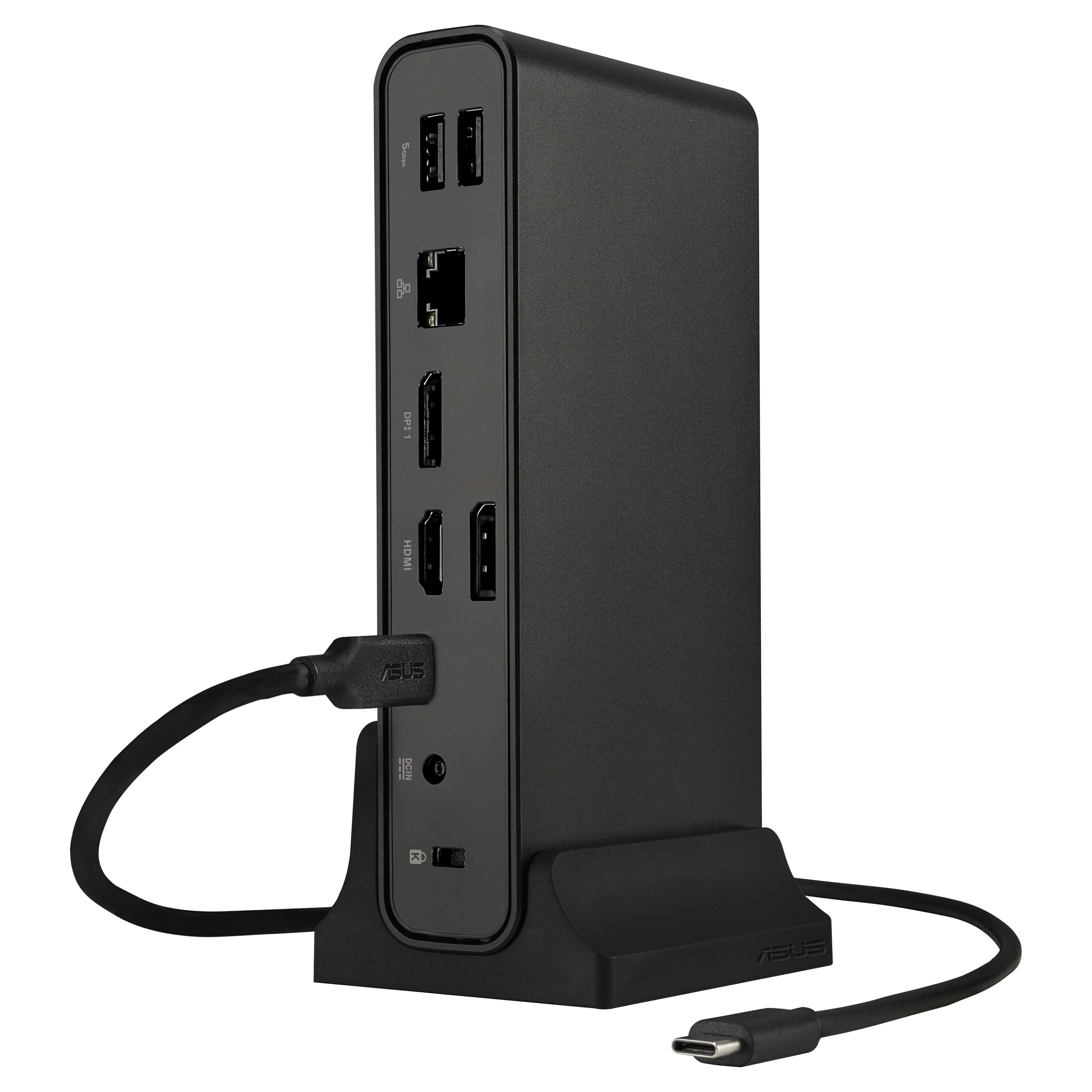 Docking Station ASUS Triple Display USB-C Dock Duo DC301 / 12-Port / 3x Display / 4K 60Hz / 90W PD / Gigabit Ethernet - Zezë - 6