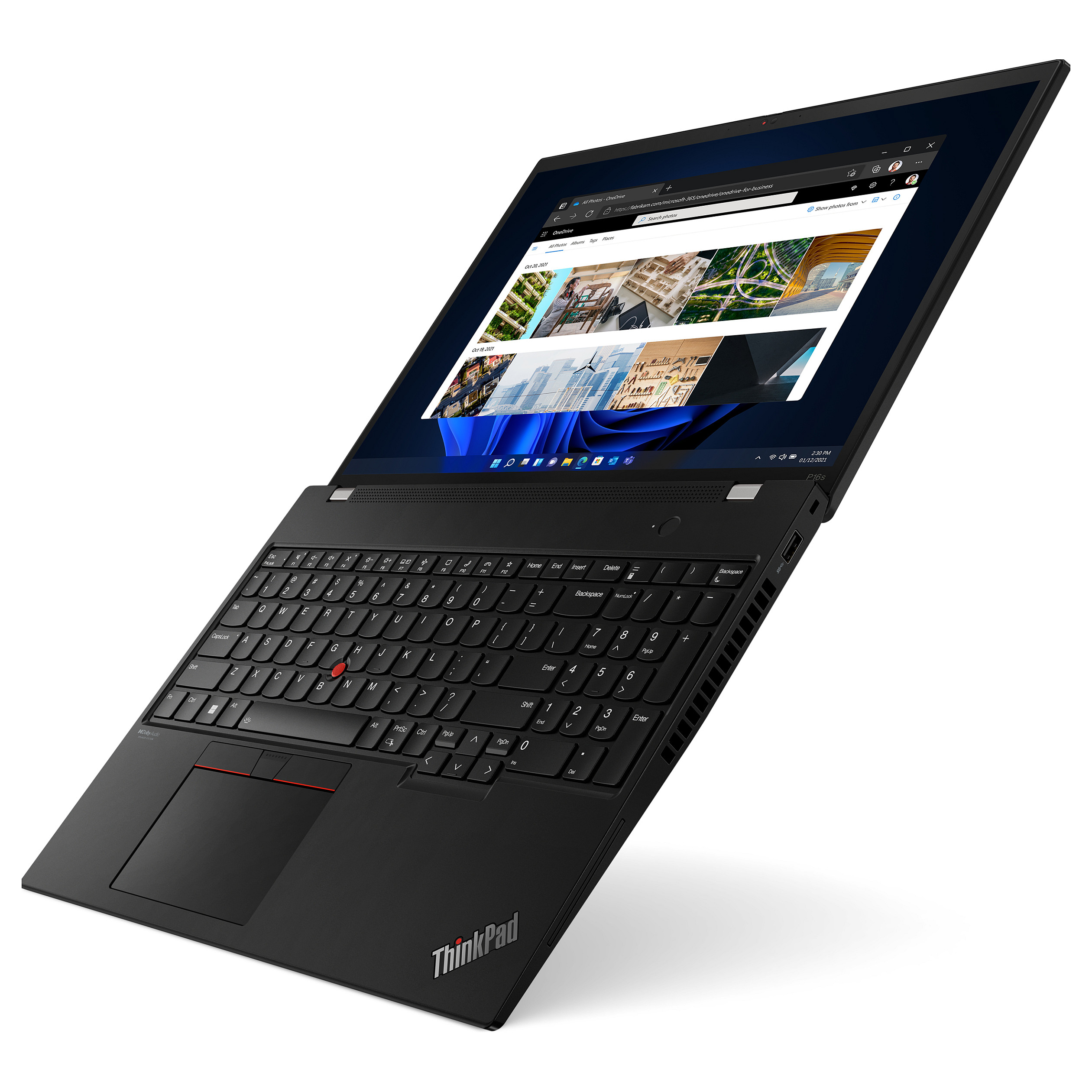 Laptop Lenovo ThinkPad P16s Gen 2 / Ryzen 7 PRO 7840U / 32GB LPDDR5x / 1TB / 16" WUXGA (Full HD+) IPS Touch / AMD Radeon 780M - Zezë - 3