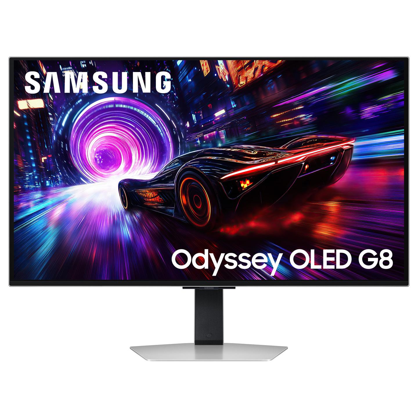 Monitor Gaming Samsung Odyssey OLED G8 G81SF / 32" / 4K UHD QD-OLED / 240Hz / 0.03ms / HDMI+DisplayPort - Bardhë