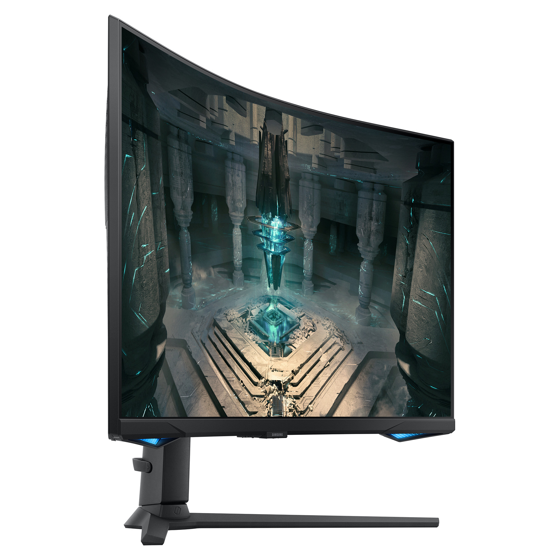 Monitor Gaming Samsung Odyssey G6 S65BG (G65B) / 32" / QHD VA Curved / 240Hz / 1ms / HDMI+DP+USB - Zezë - 9