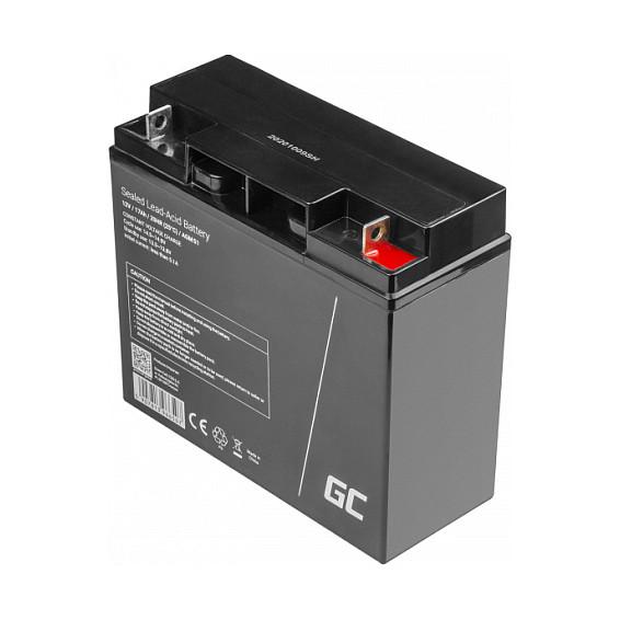 Bateri AGM Green Cell AGM51, 12 V, 17 Ah, VRLA, Pa Mirëmbajtje – Zezë - 4