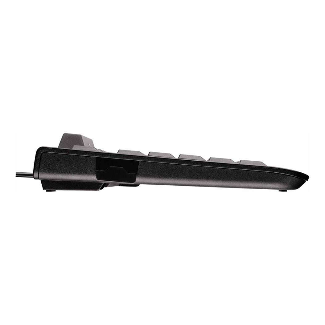 Tastierë me kabllo CHERRY KC 1000 SC, lexues i kartave inteligjente, USB-A, AZERTY belge – Zezë - 2