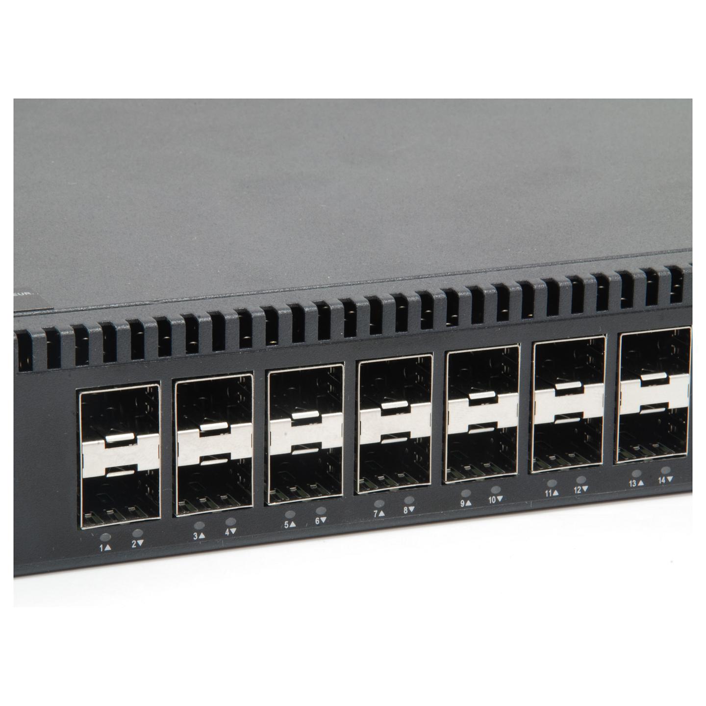 Switch LevelOne GTL-2872, 20× SFP 1G, 4× Combo Gigabit RJ45/SFP, 4× SFP+ 10G, Layer 3 Lite Managed, 128Gbps – Zezë - 4