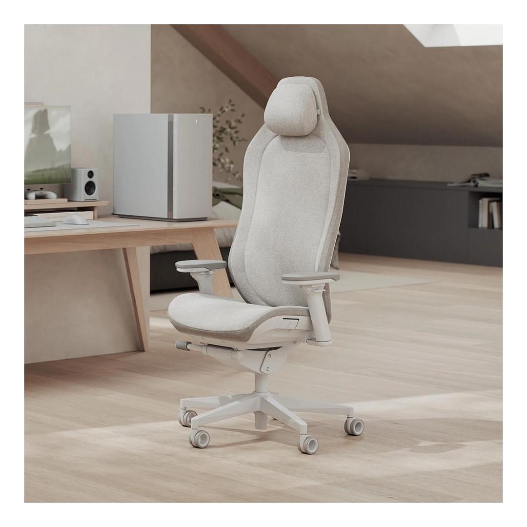 Karrige Gaming Fractal Design Refine 2 Fabric Light / 4D Armrests / 49-61 cm / 125° / 135 kg – Hiri - 3