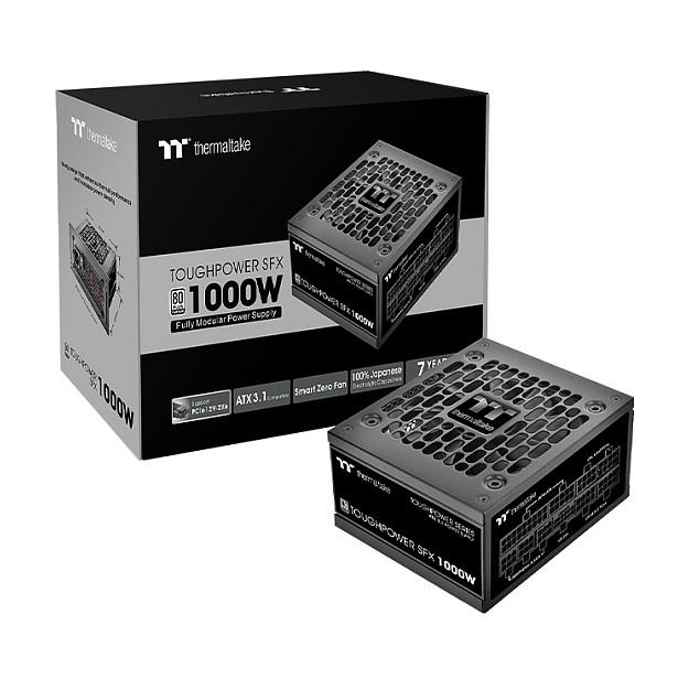 Furnizues Energjie Thermaltake Toughpower SFX Platinum 1000W, ATX 3.1, 80 PLUS Platinum, Modular - Zezë - 6