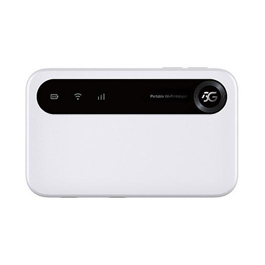 ZTE U50 Hotspot Mobil 5G NR, Wi-Fi 6 AX1800 Dual-Band 2.4GHz + 5GHz, deri 32 Pajisje, Bateri 4500mAh, USB Type-C, 2× TS-9 – Bardhë