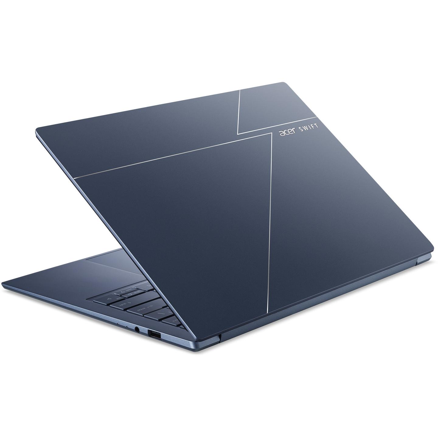 Laptop Acer Swift Go 14 AI OLED SFG14-I71-934K / Ultra 9 386H / 16GB LPDDR5X / 512GB / 14" WUXGA OLED / Intel Graphics - Blu - 4