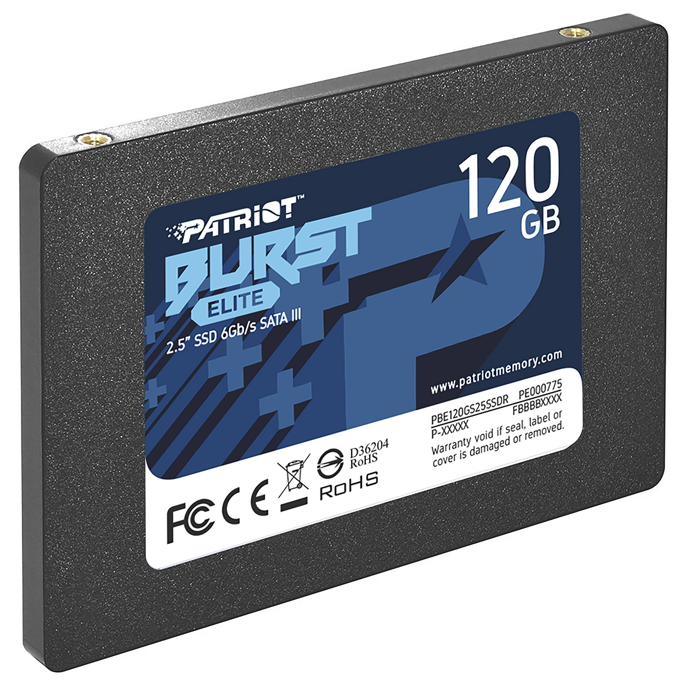 SSD e Brendshme Patriot Memory Burst Elite / 120GB / 2.5" / Serial ATA III 6 Gb/s - 3