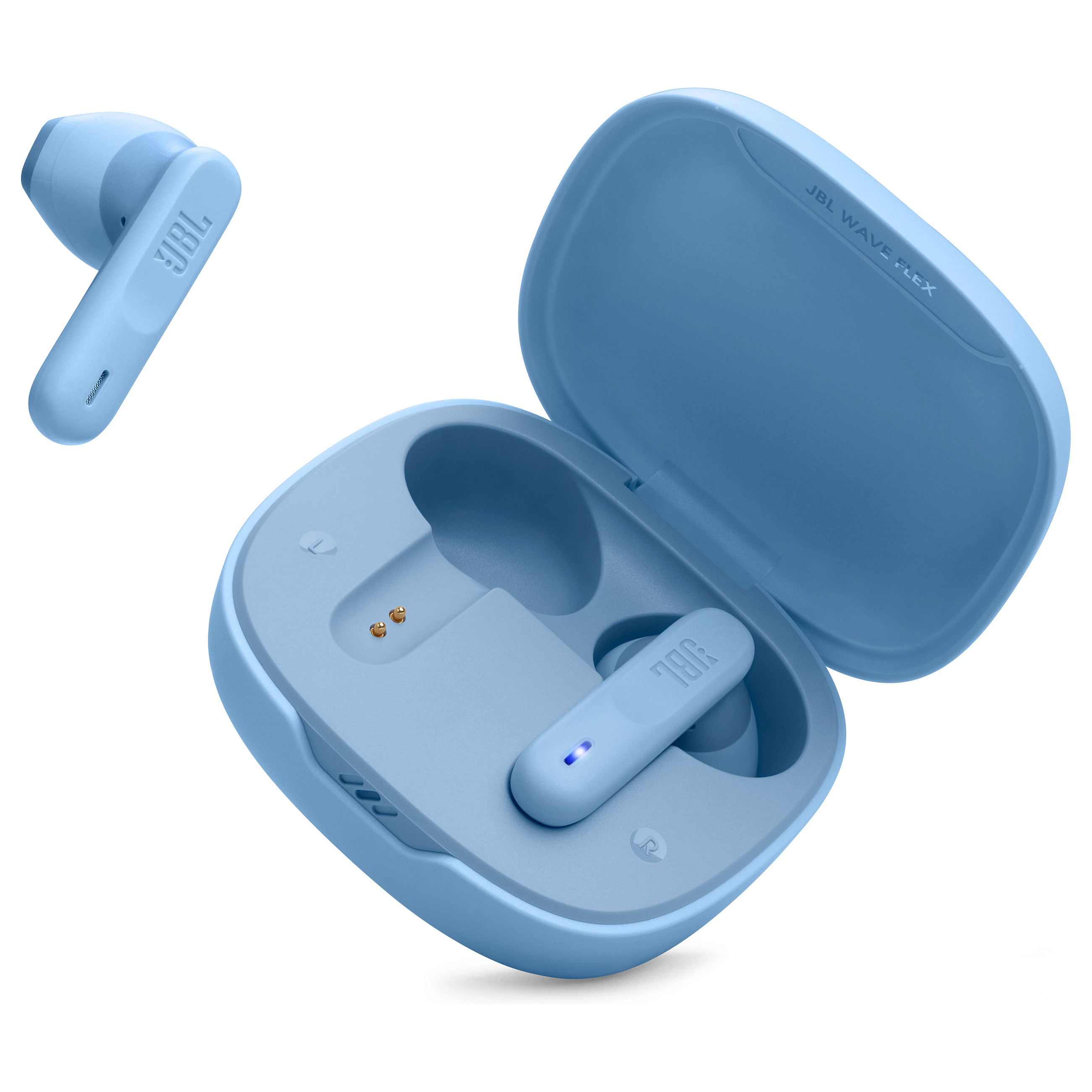 Kufje pa kabllo JBL Wave Flex / TWS / Bluetooth 5.2 / 12mm / Mikrofon / Smart Ambient - Blu - 11