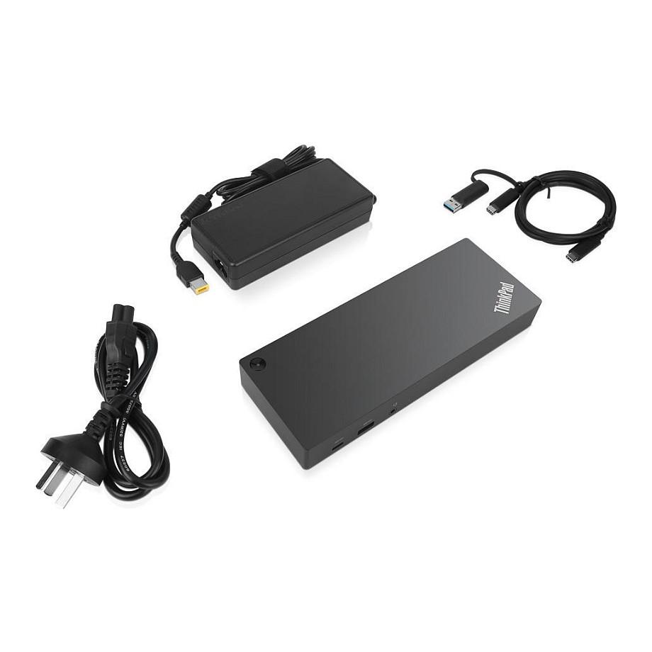 Docking Station Lenovo ThinkPad Hybrid, 2× HDMI, 2× DisplayPort, 3× USB-A, USB-C, 2× USB 2.0, Gigabit Ethernet - Zezë - 5