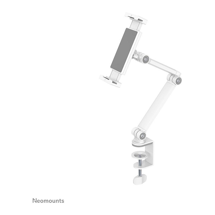 Mbajtëse për Tablet Neomounts DS15-545WH1 / 4.7–12.9" / deri 1kg / Full Motion / Rotacion 360° / Montim në Tavolinë - Bardhë - 2