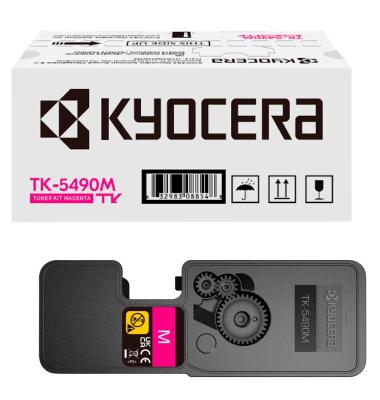Toner Kyocera TK-5490M, 2,400 faqe - Roze