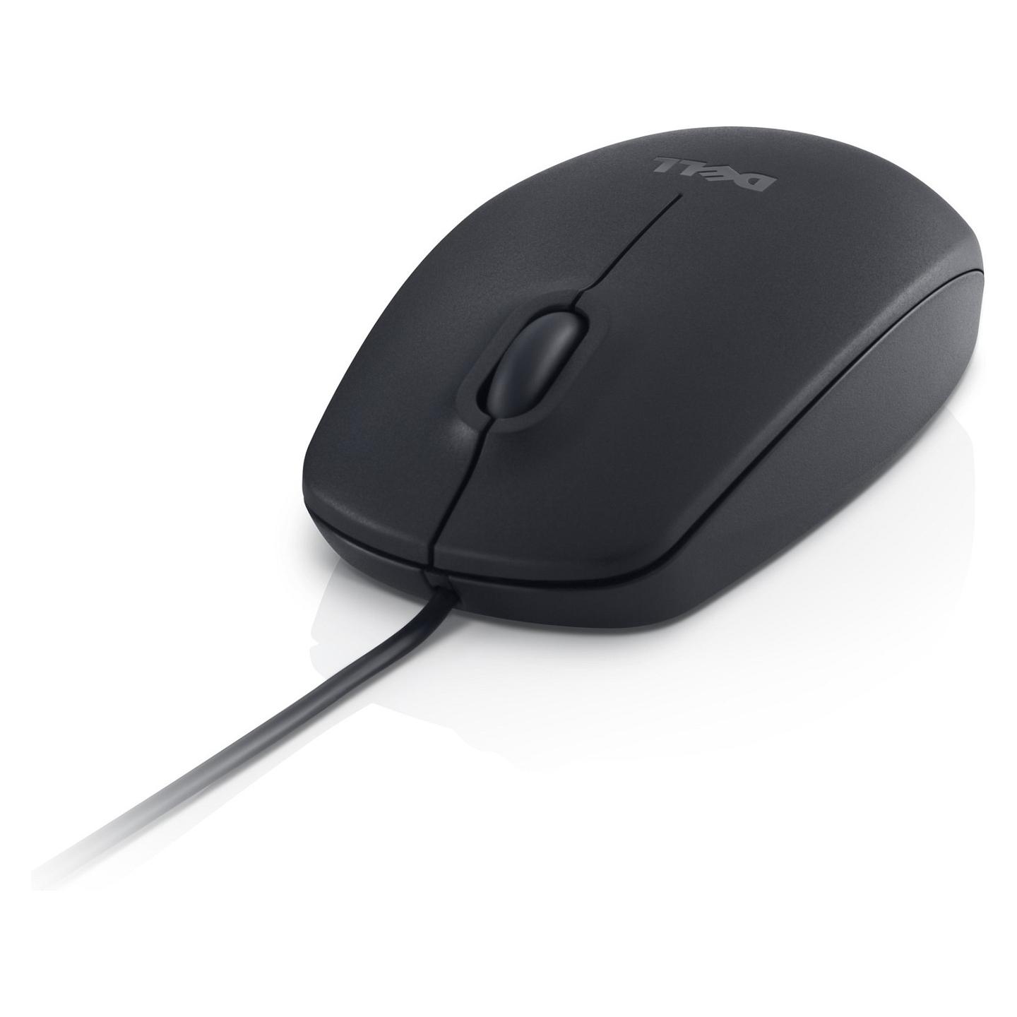 Maus me kabllo Dell MS116 / USB / 1000 DPI / 2 Butona / 1.8m - Zezë - 7