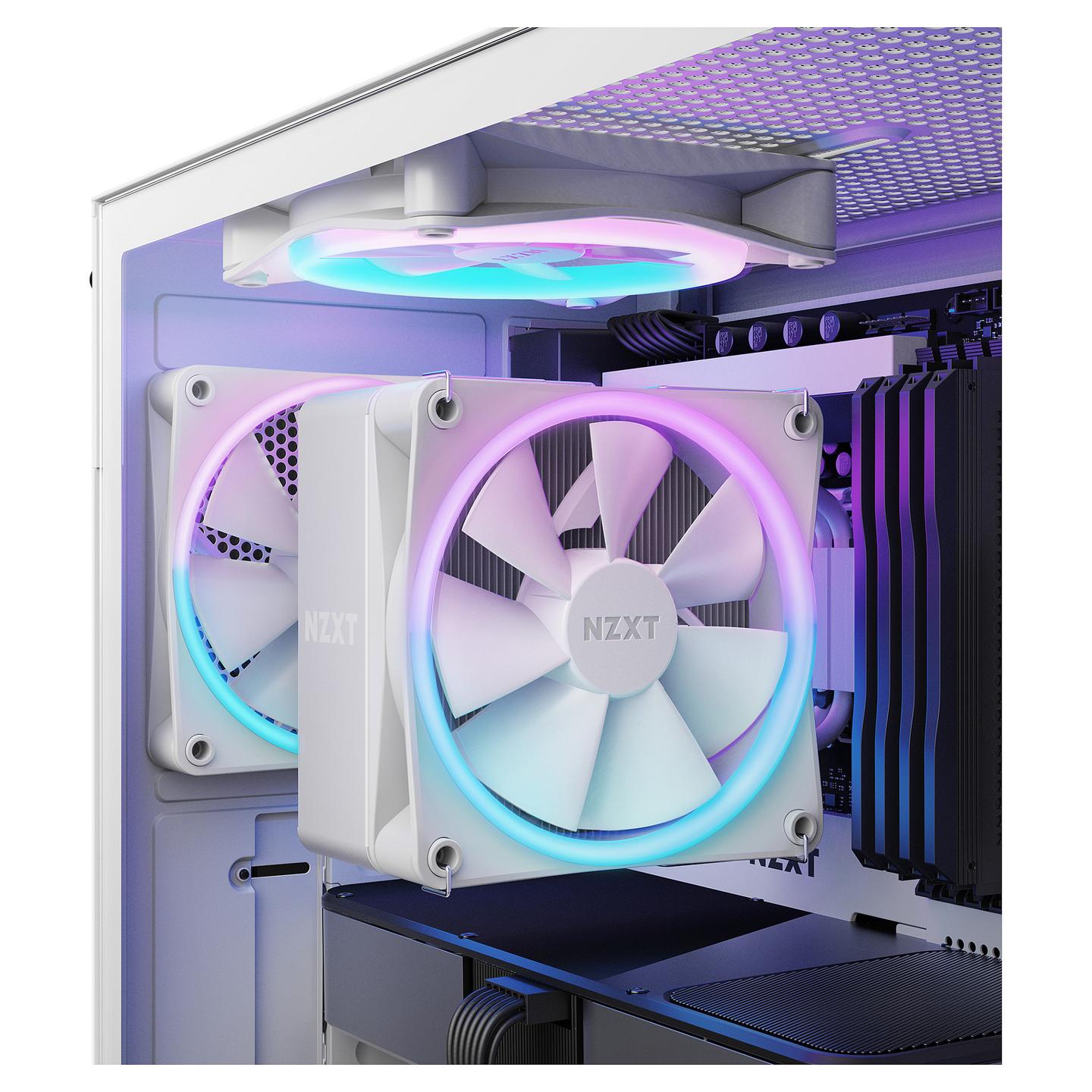 Ftohës për Procesor NZXT T120 RGB / Tower / RGB - Bardhë - 4