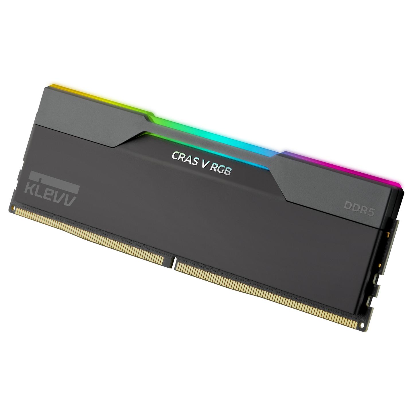 RAM Memorie KLEVV CRAS V RGB, 64GB (2 × 32GB), DDR5, 6000MT/s, CL30-36-36-76, Intel XMP 3.0, AMD EXPO - Zezë - 9