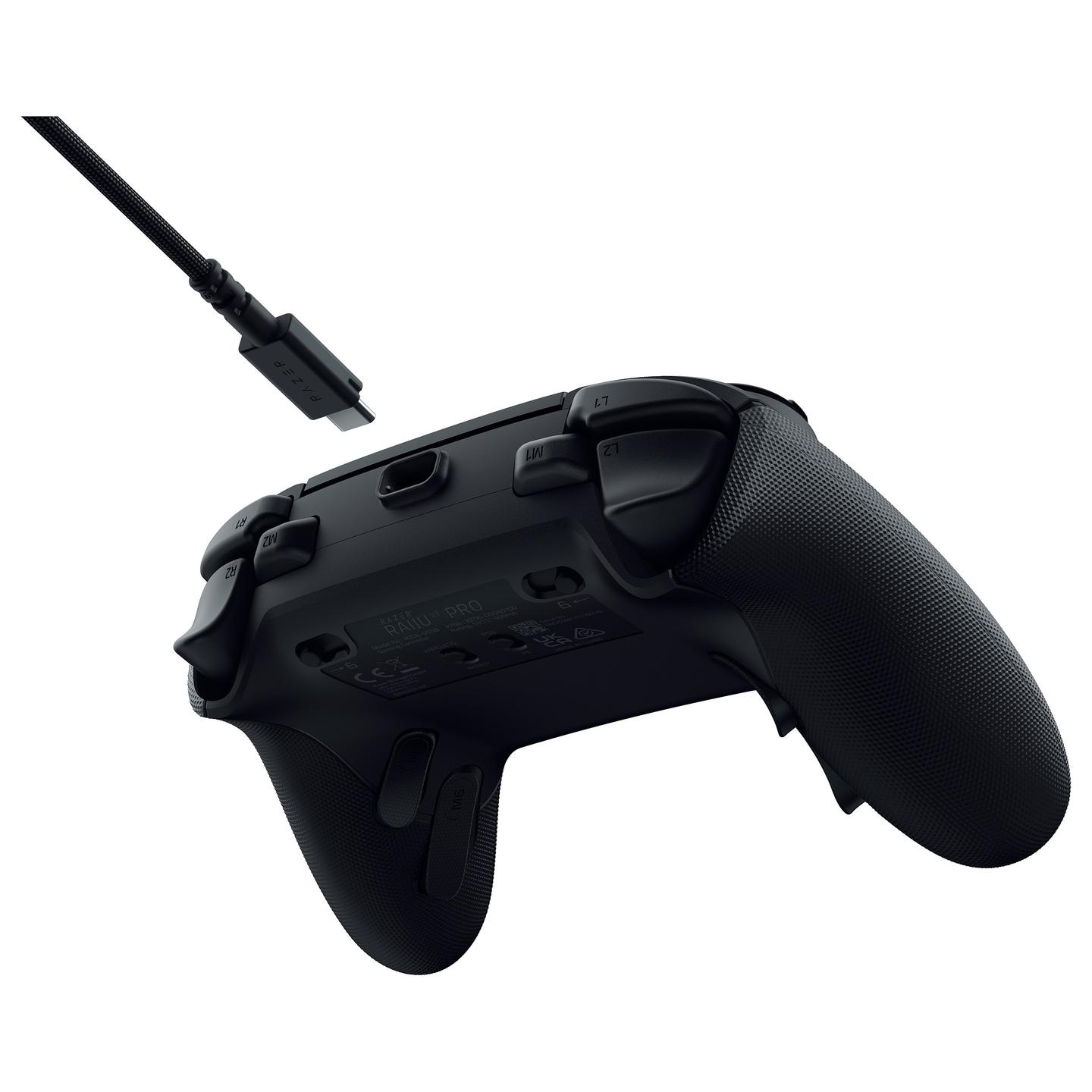 Kontroller për Sony Razer Raiju V3 Pro / Wireless + Wired / TMR / HyperTriggers / 6 Butona të Programueshëm / PS5 & PC – Zezë - 4