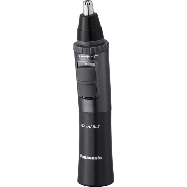 Makinë e rrojës për hundë dhe veshë Panasonic ER-GN33-H301 / Dual-Blade / Stainless Steel / 0.5mm / Washable – Zezë