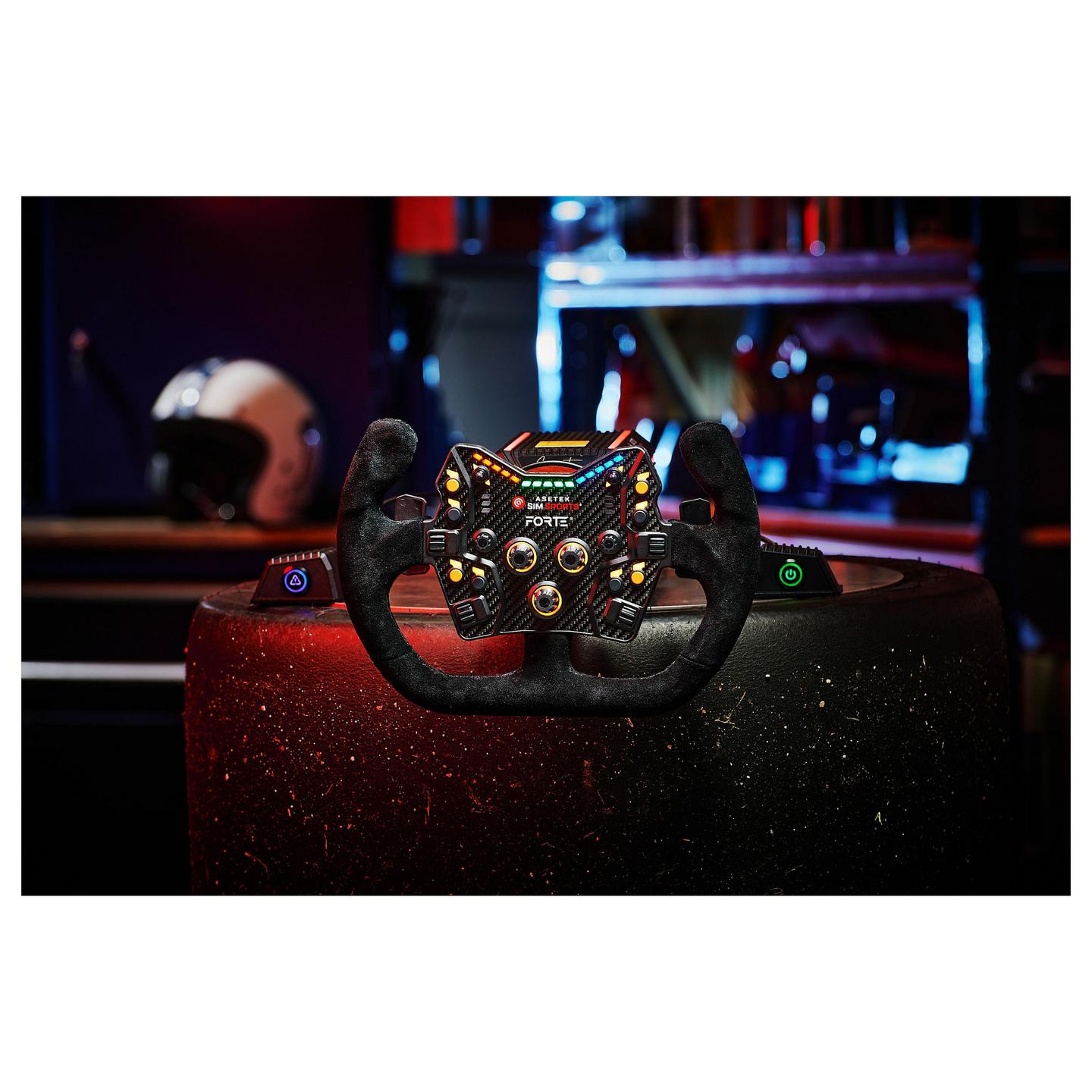 Aksesorë për Timon Asetek SimSports Forte GT Button Box / 21 Elemente Kontrolli / Për Timona 330mm / PC - Zezë - 8