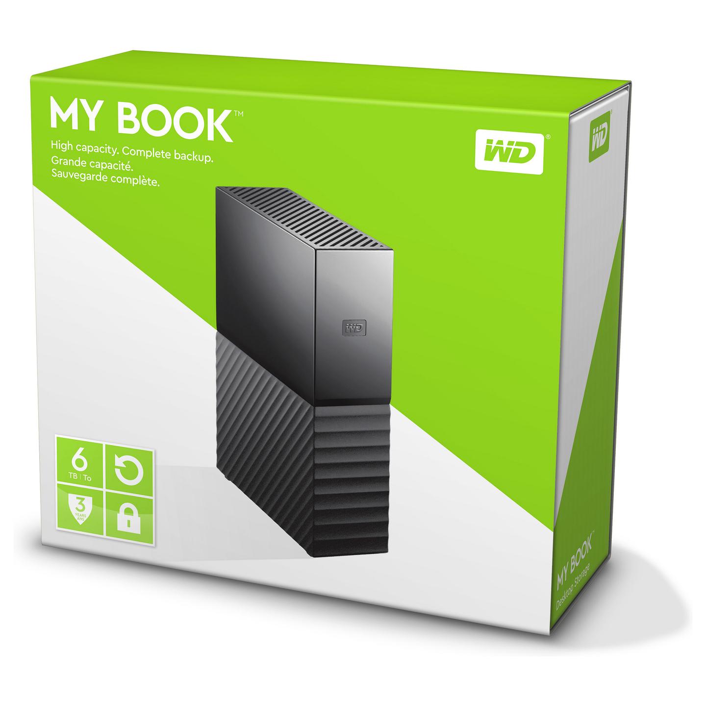 HDD e Jashtme Western Digital My Book WDBBGB0060HBK / 6TB / Desktop / USB 3.0 - Zezë - 10