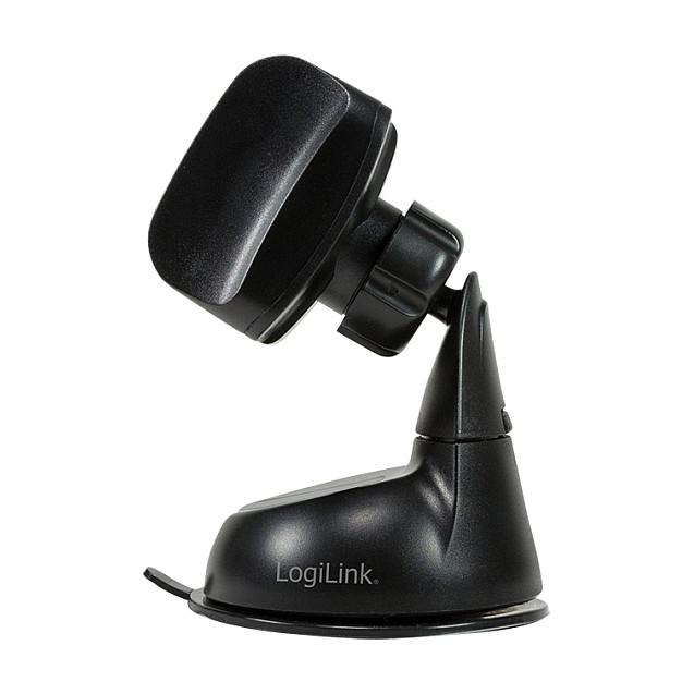 Mbajtës telefoni për veturë LogiLink AA0119 / 4–6" / 52–90 mm / 360° / Ventuzë – Zezë - 2