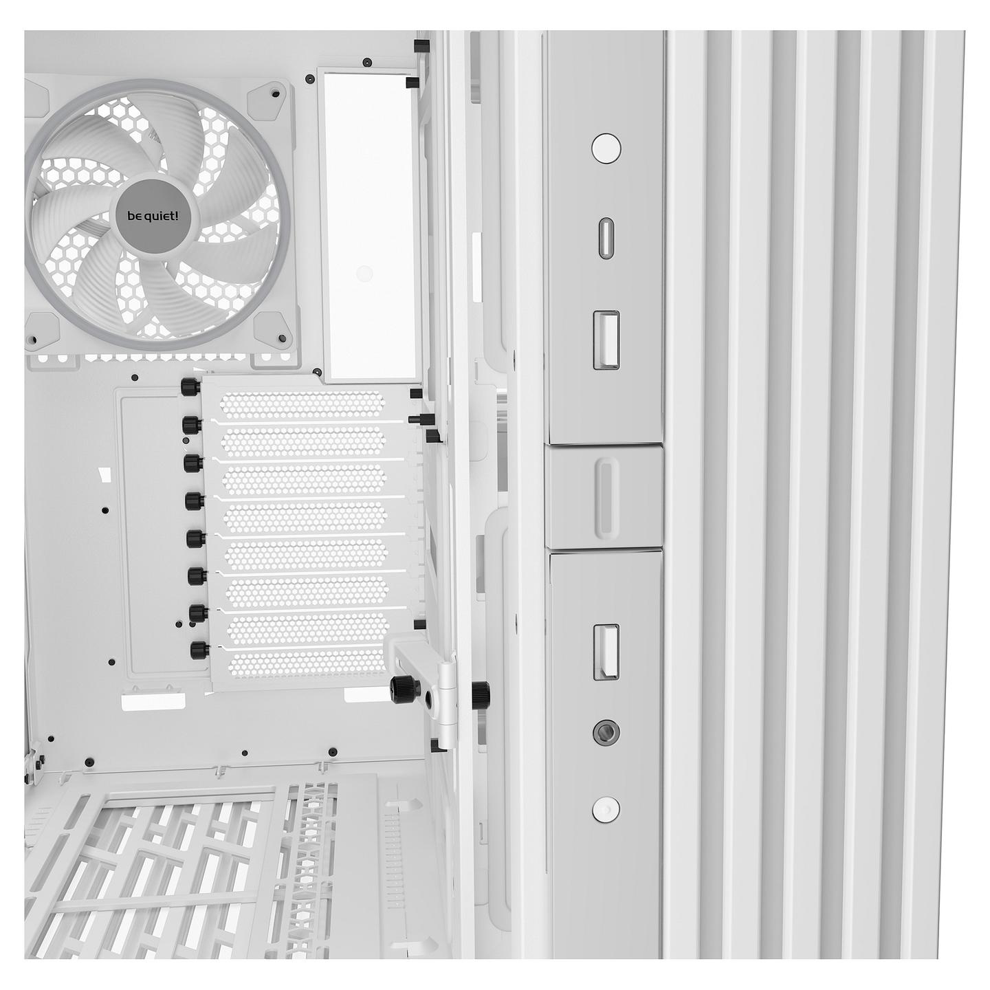 Kasë PC be quiet! LIGHT BASE 900 FX / Full Tower / E-ATX + XL-ATX + ATX / 3x 140mm + 1x 140mm ARGB Fan / Tempered Glass - Bardhë - 6