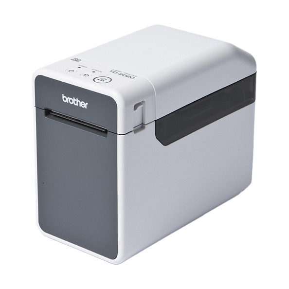 Printer Etiketash Brother TD-2125N / Direct Thermal / 203 × 203 DPI / 152.4 mm/s / Ethernet, USB & RS-232 – Zezë/Bardhë - 3