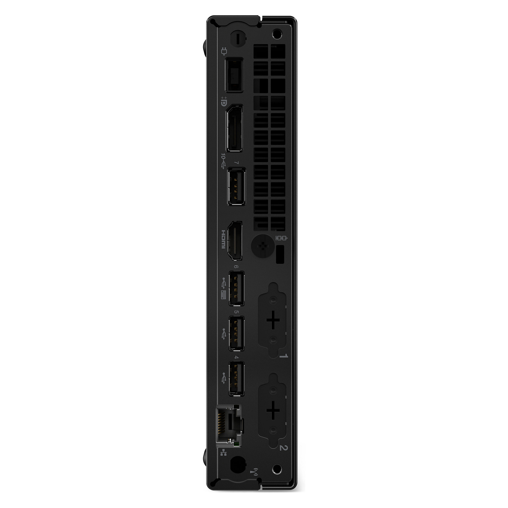Mini Kompjuter Lenovo ThinkCentre M75q Gen 5 / Ryzen 7 PRO 8700GE / 32GB DDR5 / 1TB / Radeon 780M - Zezë - 4