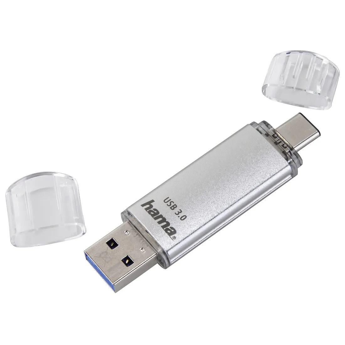 USB Flash Drive Hama C-Laeta / 32GB / USB 3.2 Gen 1 / 40MB/s Read - Argjend - 3