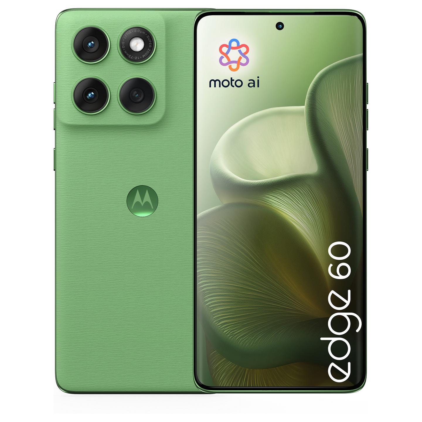 Telefon Motorola Edge 60, 6.67", 12GB, 512GB, Dimensity 7300, Dual SIM, 5G - Gjelbër - 2