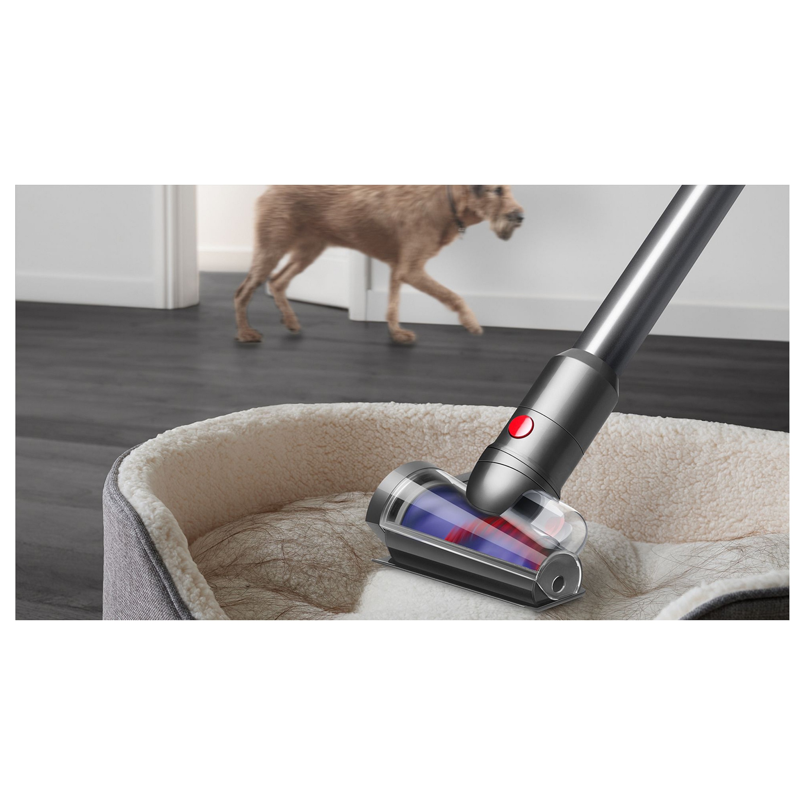 Fshesë me Vakum Dyson V12 Submarine – Nikeli/Verdhë - 4