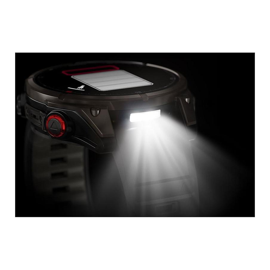 Orë e Mençur Garmin fēnix 8 Pro, 47mm, AMOLED, Sapphire, GPS, LTE, Rrip Lëkure - Kafe - 11