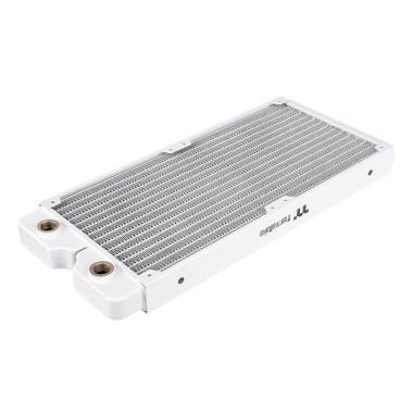 Radiator për Ftohës Thermaltake Pacific SR280 Slim, 280mm, 2x140mm, G1/4 - Bardhë