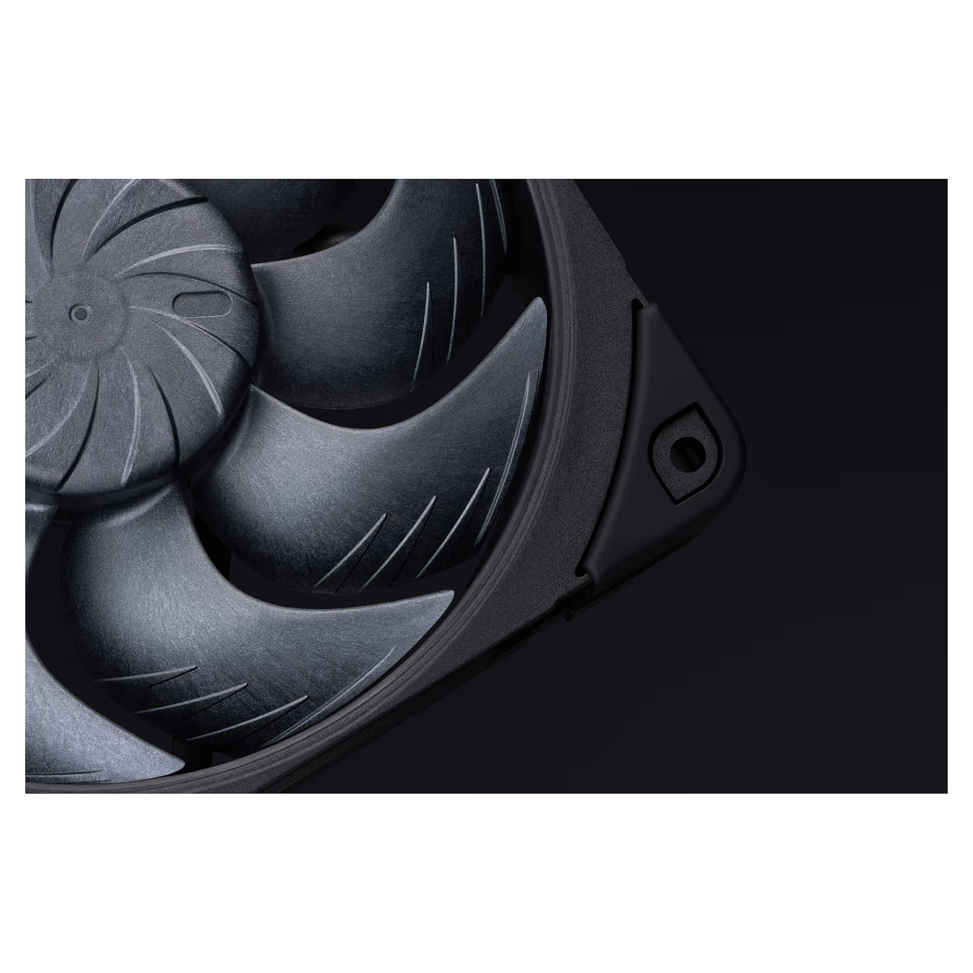 Ftohës për Kasë Noctua NF-A12x25 G2 PWM chromax.black / 120mm / 0-1800 RPM / PWM – Zezë - 8