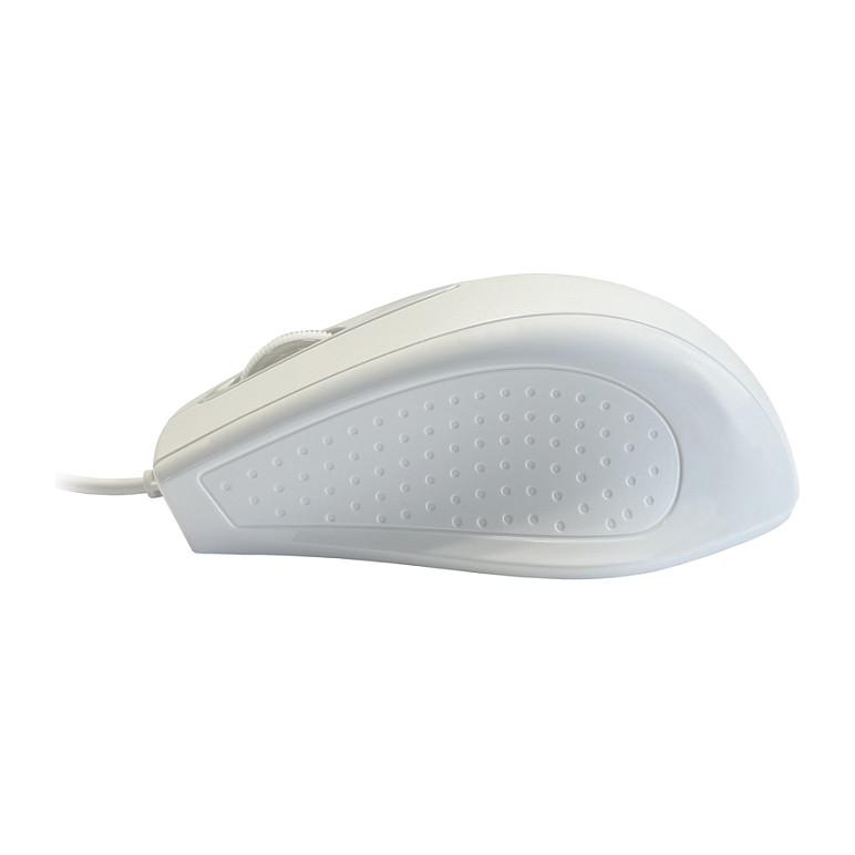 Maus me kabllo LC-Power, USB, 800 DPI, 3 Butona – Bardhë - 6