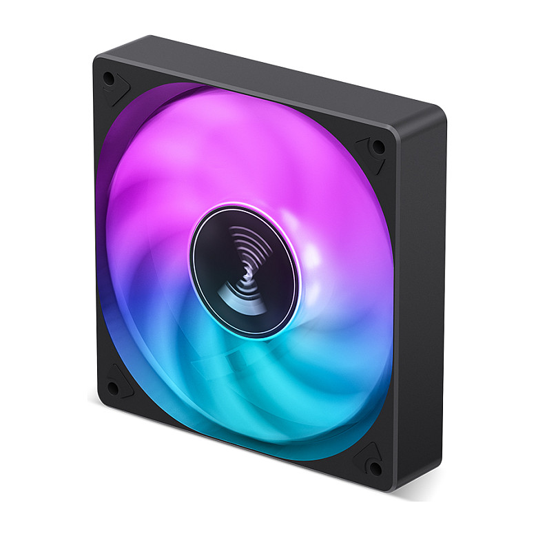 Ftohës për Kasë Jonsbo SL-120C / 120mm / 600-1500 RPM / RGB / 3-Pin – Zezë - 4