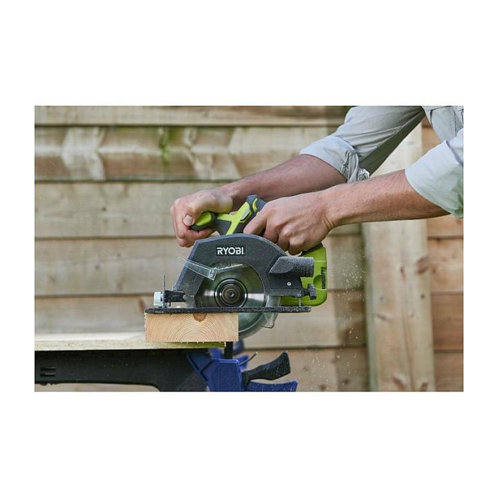 Sharrë Rrethore Ryobi R18CSP-0, 18V, 150mm, 4700rpm, 45mm - Gjelbër/Zezë - 4