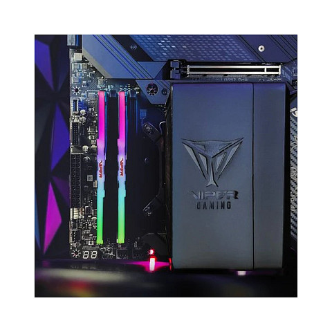 RAM Memorie DDR5 Patriot Viper Venom RGB PVVR532G680C34K / 32GB (2x16GB) / UDIMM / 6800MHz / CL34 / On-Die ECC / 288-pin - Zezë - 9