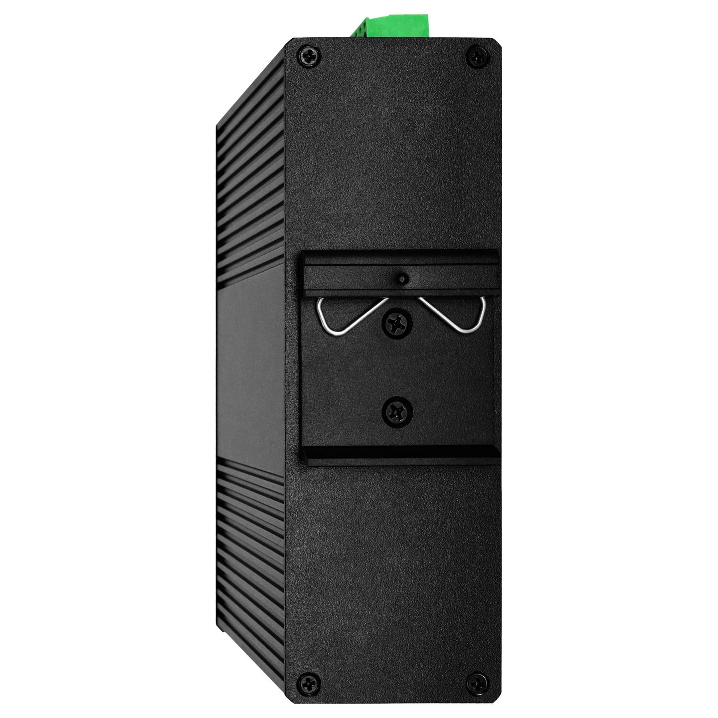 Switch Industrial LevelOne IGS-2110, 8x Gigabit Ethernet RJ45, 2x Gigabit SFP, Switching Capacity 20Gbps, Layer 2 Managed, IP30, Fanless, DIN-Rail - Zezë - 2