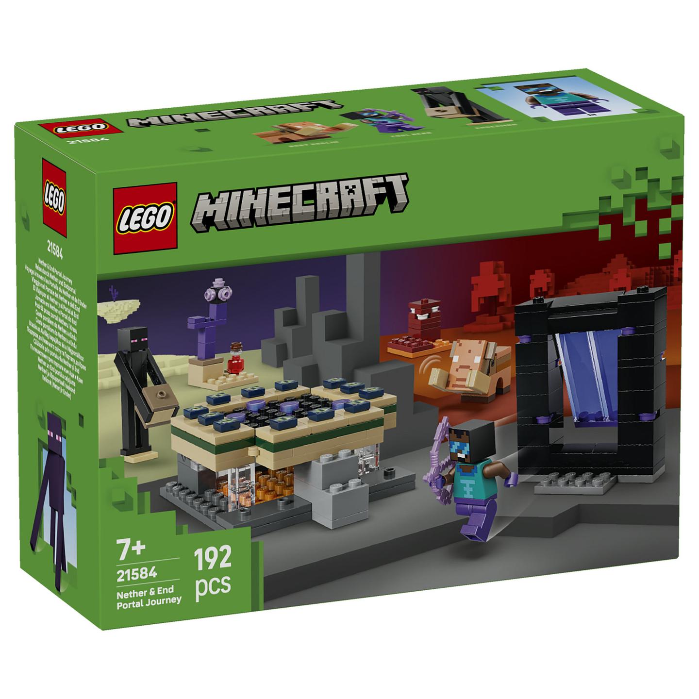 LEGO Minecraft Nether & End Portal Journey 21584 - 10