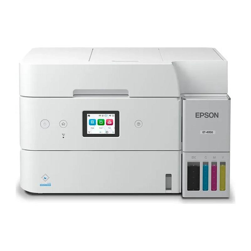 Printer Multifunksional Epson EcoTank ET-4956, A4, Wi-Fi, me rezervuarë boje - Bardhë - 10