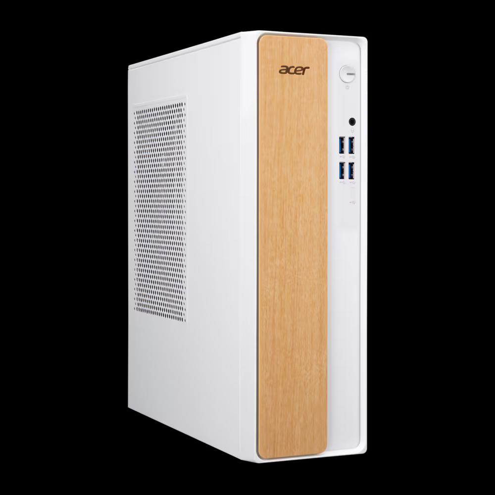 Kompjuter Acer Aspire XC102 SFF, i5-14400, 16GB DDR4, 512GB, Intel UHD Graphics 730 - Bardhë/Kafe - 2