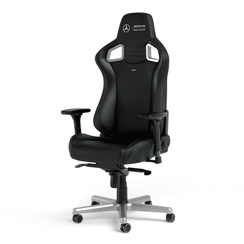 Karrige Gaming noblechairs EPIC Mercedes-AMG Petronas F1 Team Edition / 4D Armrests / 90–135° / 11° Rocking / 120kg – Zezë/ Gjelbër