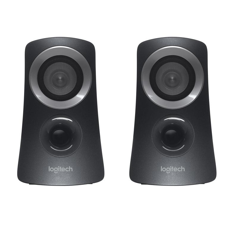 Logitech Z313 Speaker System – 2.1, 25W RMS, 50W Peak, 3.5mm, Subwoofer – Zezë - 2