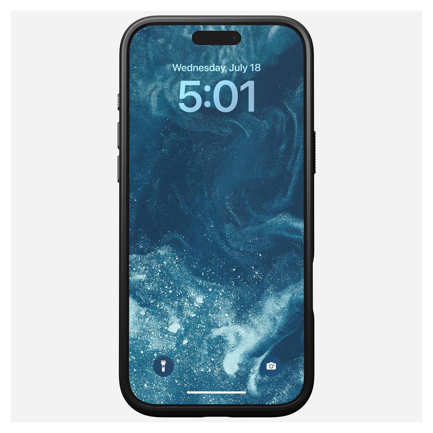 Aksesorë për telefon Nomad Modern Leather / Case / MagSafe / iPhone 16 Pro Max – Zezë - 4