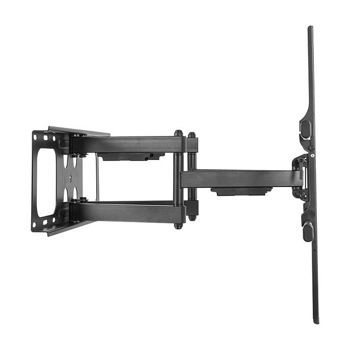 Mbajtëse për TV LogiLink BP0151 , 50–90" , deri 75kg , për mur , e pjerrët , e rrotullueshme , me krah zgjatues , VESA 200x200–800x600 - Zezë - 3